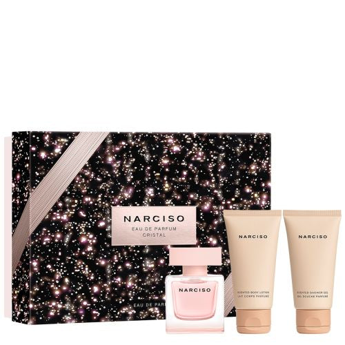 NARCISO RODRIGUEZ CRISTAL (W) SET (EDP 50ML+LOSION ZA TELO 50ML+GEL ZA TUŠIRANJE 50ML)