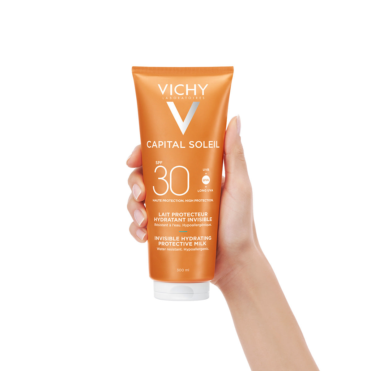 VICHY CAPITAL SOLEIL PORODIČNO PAKOVANJE: HIDRATANTNO MLEKO ZA osetljivU KOŽU SPF30, 300 ml
