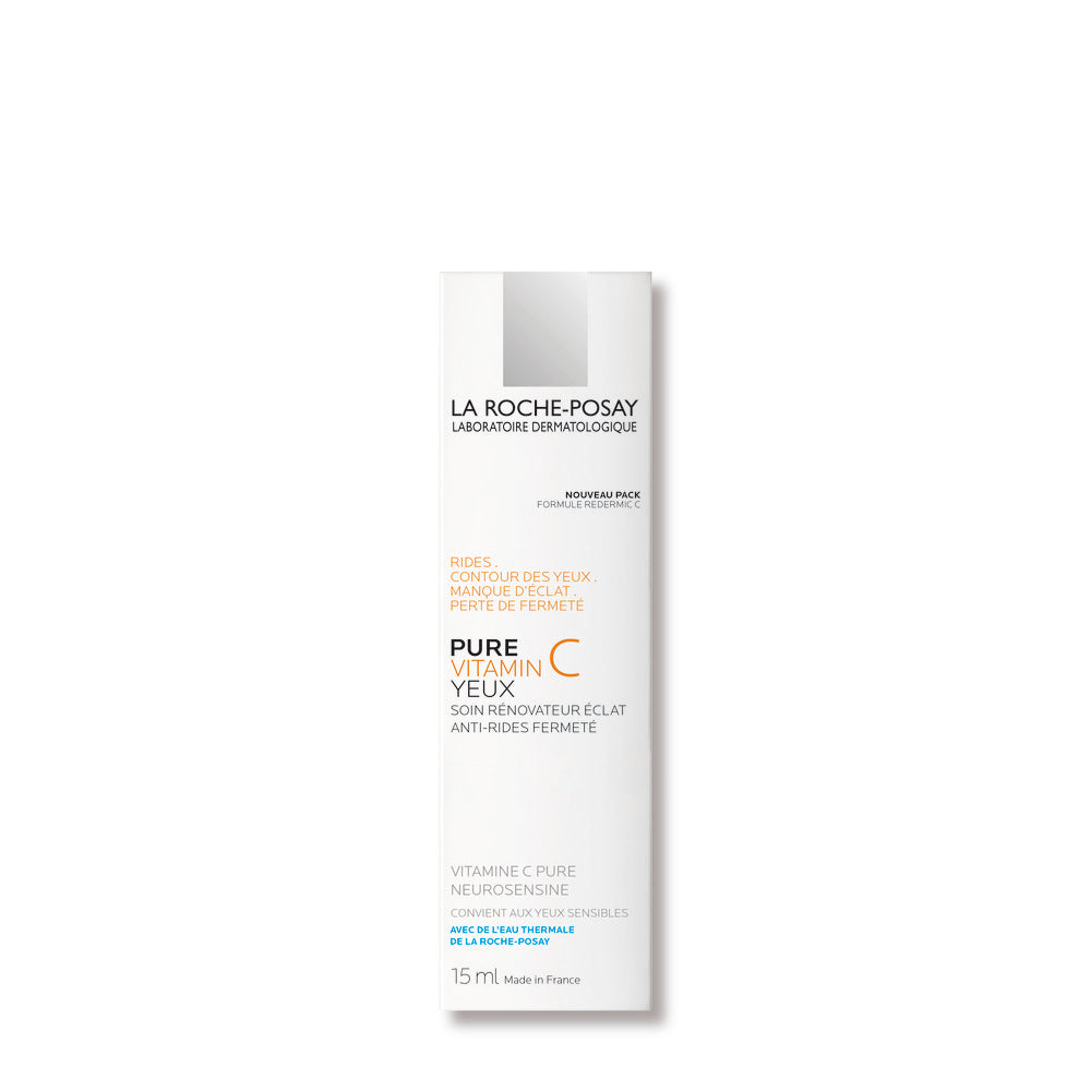 La Roche Posay REDERMIC PURE VITAMIN C Intenzivni koncentrat protiv starenja za osetljivu kožu oko očiju, 15 ml