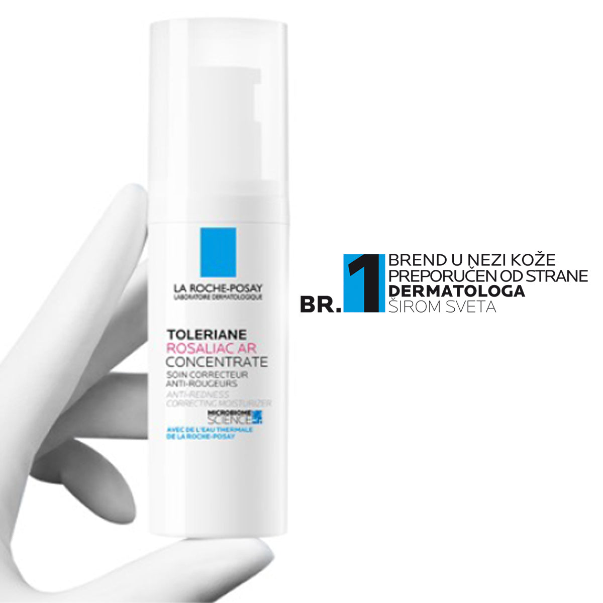 La Roche Posay TOLERIANE ROSALIAC AR Dnevna umirujuća hidratantna krema za kožu sklonu pojavi rozacee SPF30, 50 ml