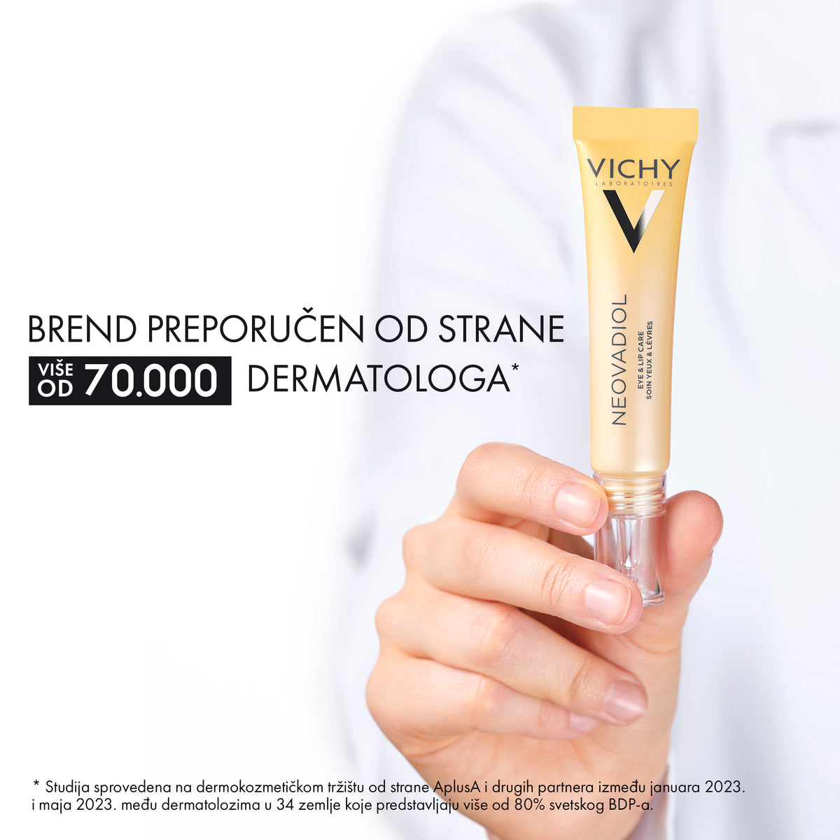 VICHY NEOVADIOL EYES & LIPS Multikorektivna nega za kožu u menopauzi i postmenopauzi za područje oko očiju i usana, 15 ml