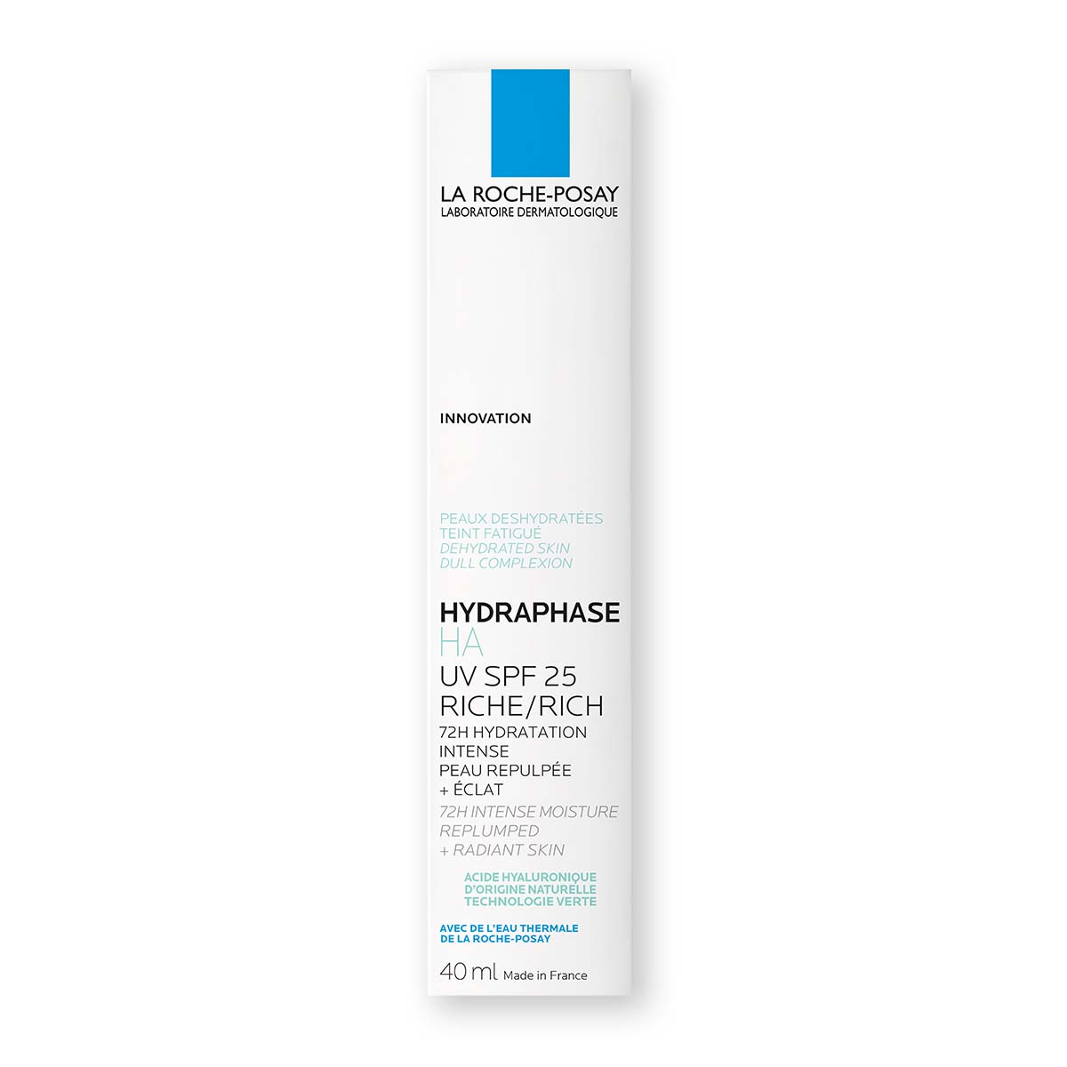 La Roche Posay HYDRAPHASE HA UV RICH SPF25 za dehidriranu kožu bez sjaja, 40 ml