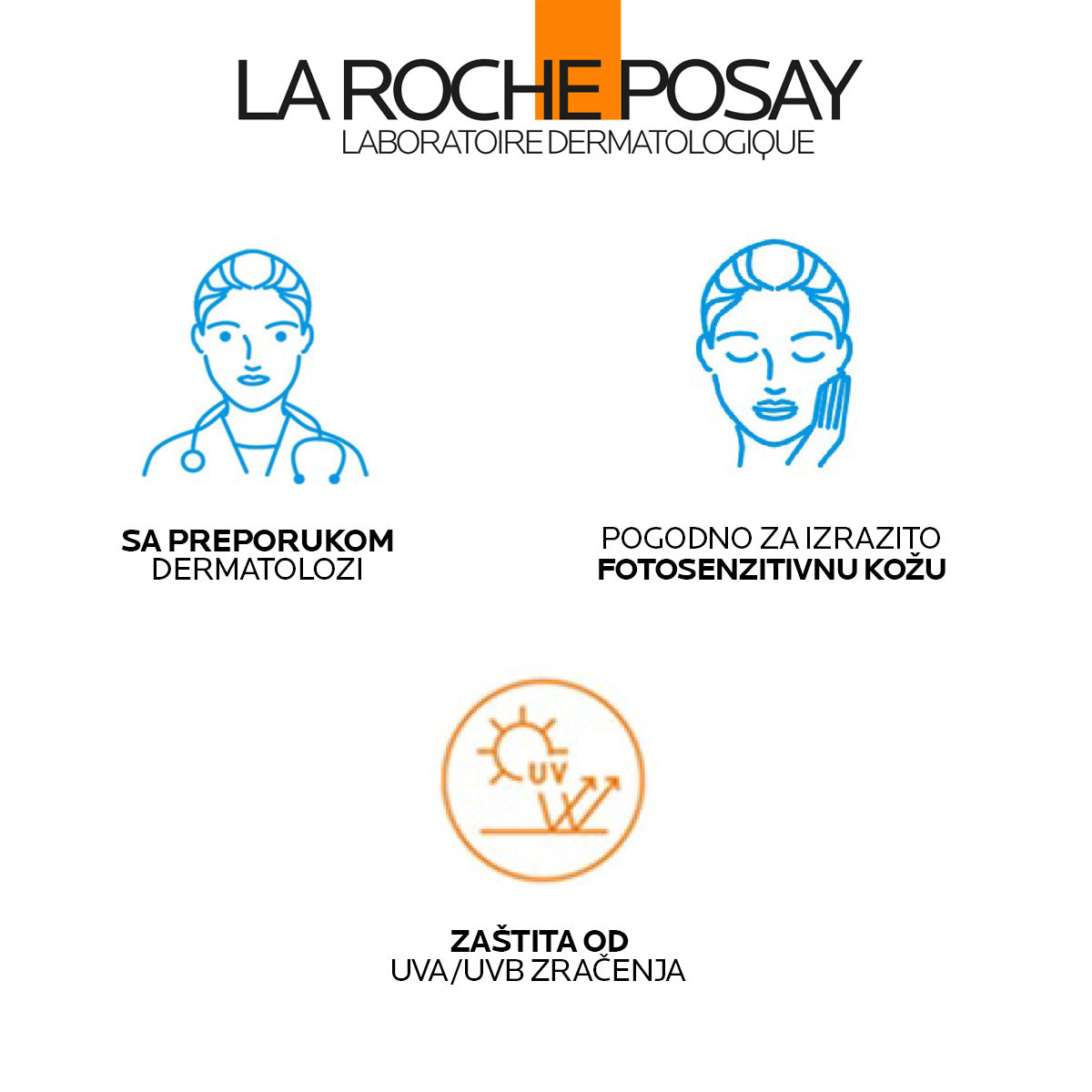 La Roche Posay ANTHELIOS UVMUNE 400 OIL CONTROL Fluid za masnu kožu SPF 50+, 50 ml
