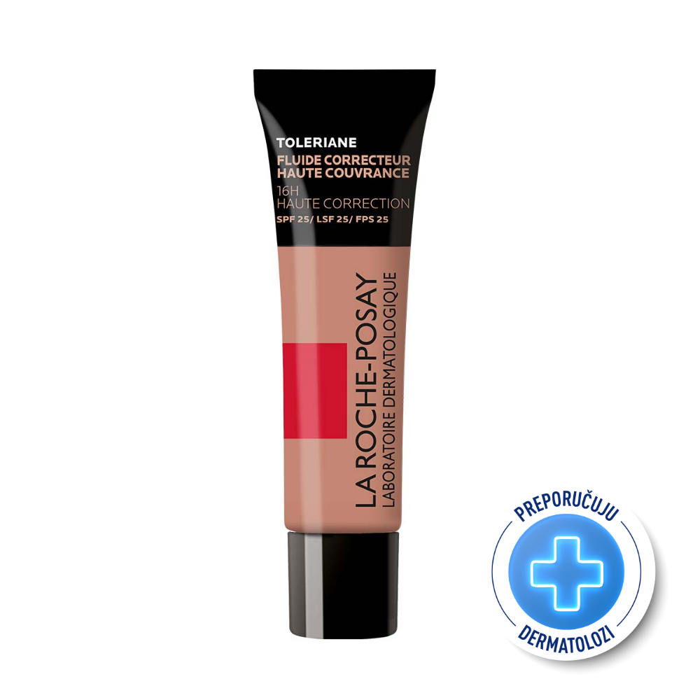 La Roche Posay TOLERIANE Tečni korektivni puder za sve tipove osetljive netolerantne kože SPF25, 11, 30 ml