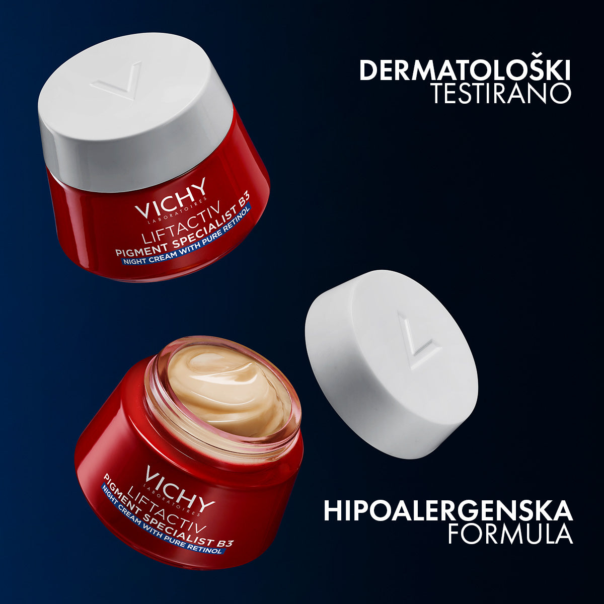 VICHY LIFTACTIV B3 ANTI-DARK SPOTS Noćna krema protiv hiperpigmentacijskih fleka sa čistim retinolom, 50 ml