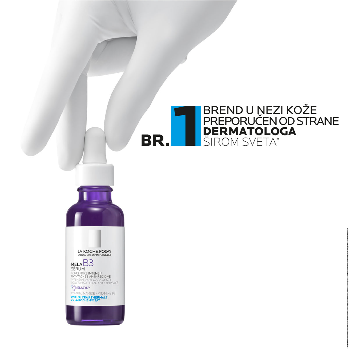 La Roche Posay MELA B3 SERUM Intenzivni koncentrovani serum protiv tamnih fleka i njihovog ponovnog pojavljivanja, 30 ml