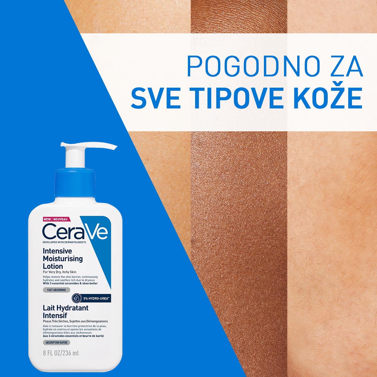 CERAVE INTENS MOIST LOSION 236ml 4285