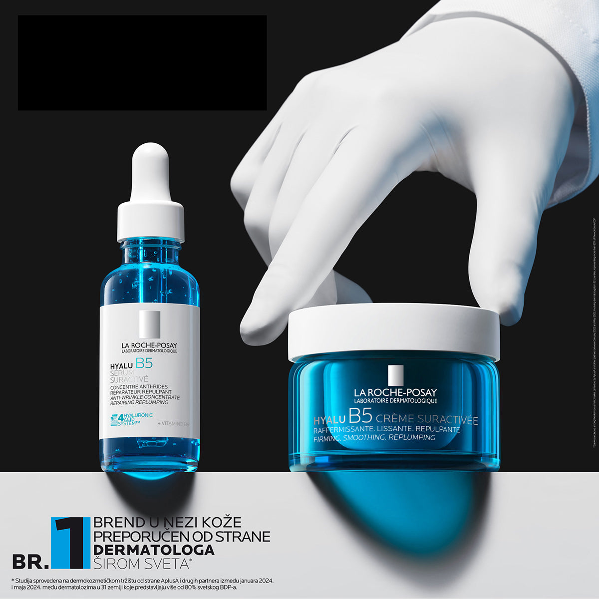 La Roche Posay Hyalu B5 Visokoefikasna krema - DOPUNA, 50 ml