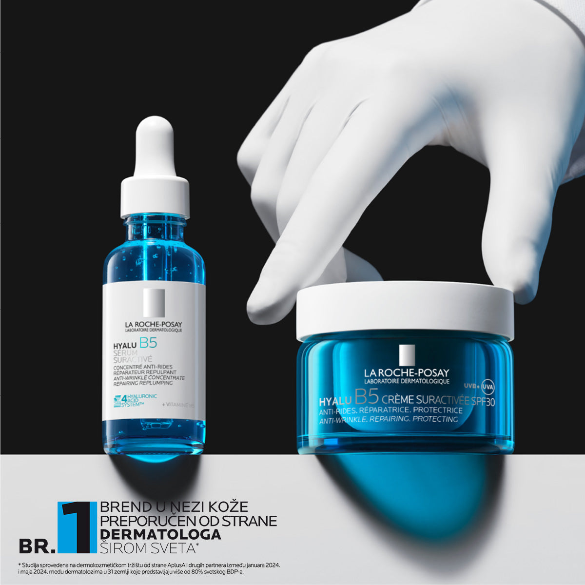 La Roche Posay Hyalu B5 Visokoefikasna krema SPF30 - DOPUNA, 50 ml