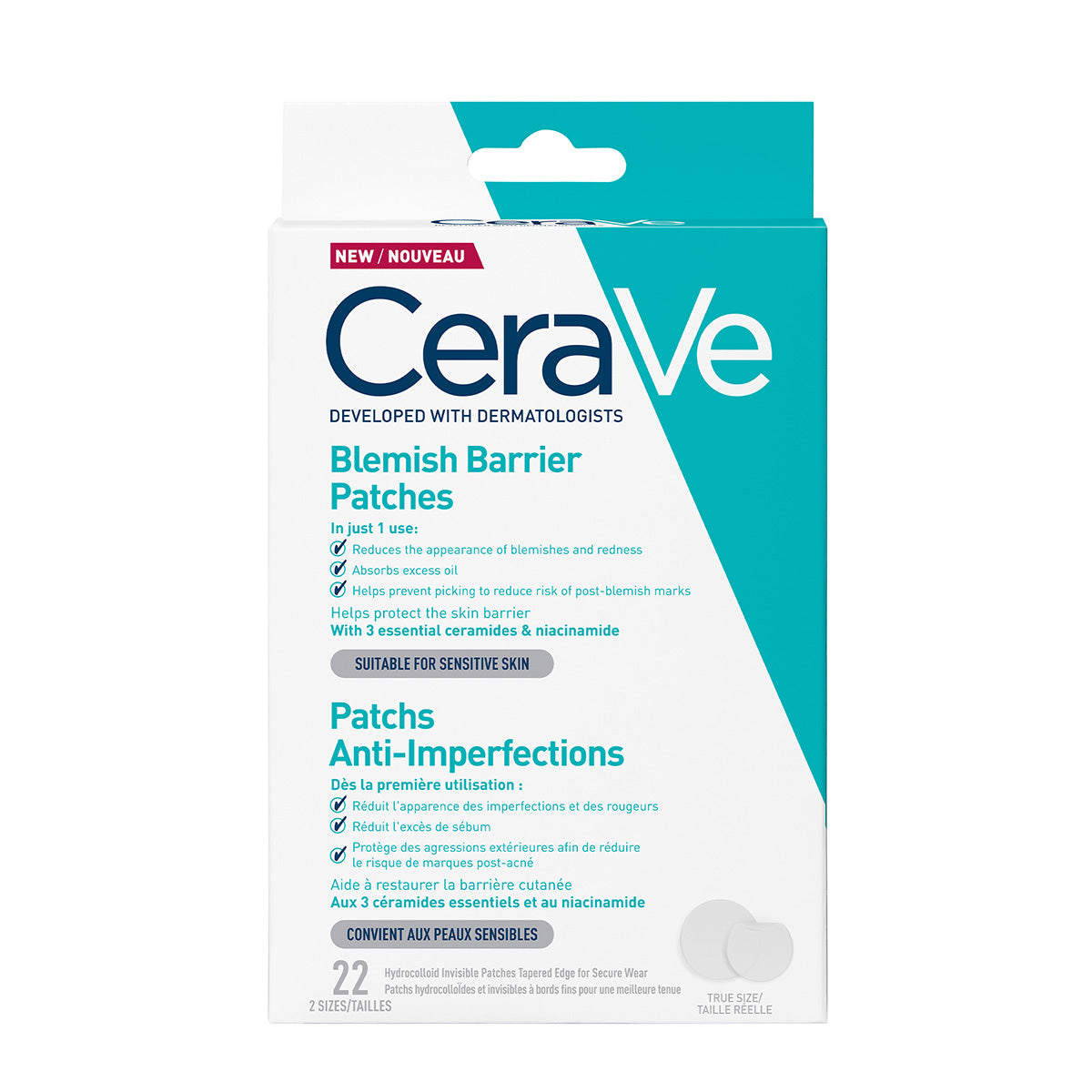 CeraVe Flasteri protiv nepravilnosti 22x