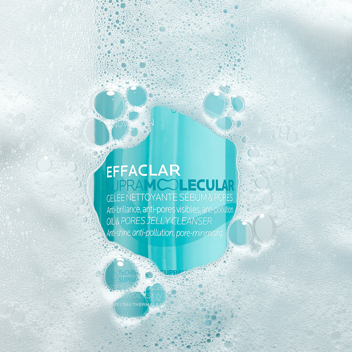 LA ROCHE POSAY EFFACLAR SUPRAMOLECULAR GEL ZA ČIŠĆENJE LICA, 400 ml