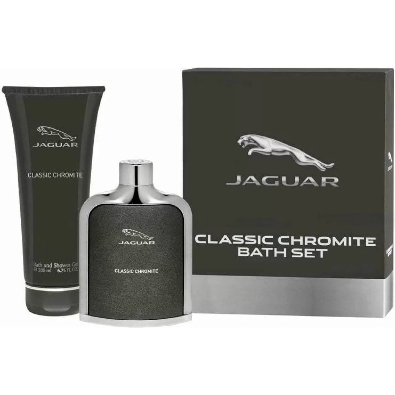 JAGUAR CHROMITE (M) SET (EDT 100ML+GEL ZA TUŠIRANJE 200ML)