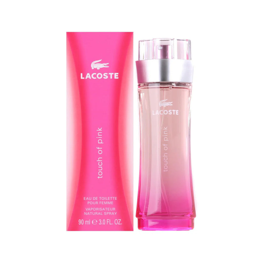 LACOSTE TOUCH OF PINK (W) EDT 90 ML