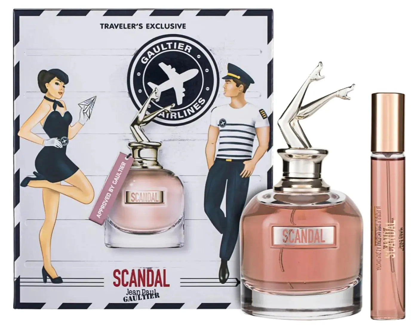 JEAN PAUL GAULTIER SCANDAL SET (W) EDP 80 ML + EDP 20 ML