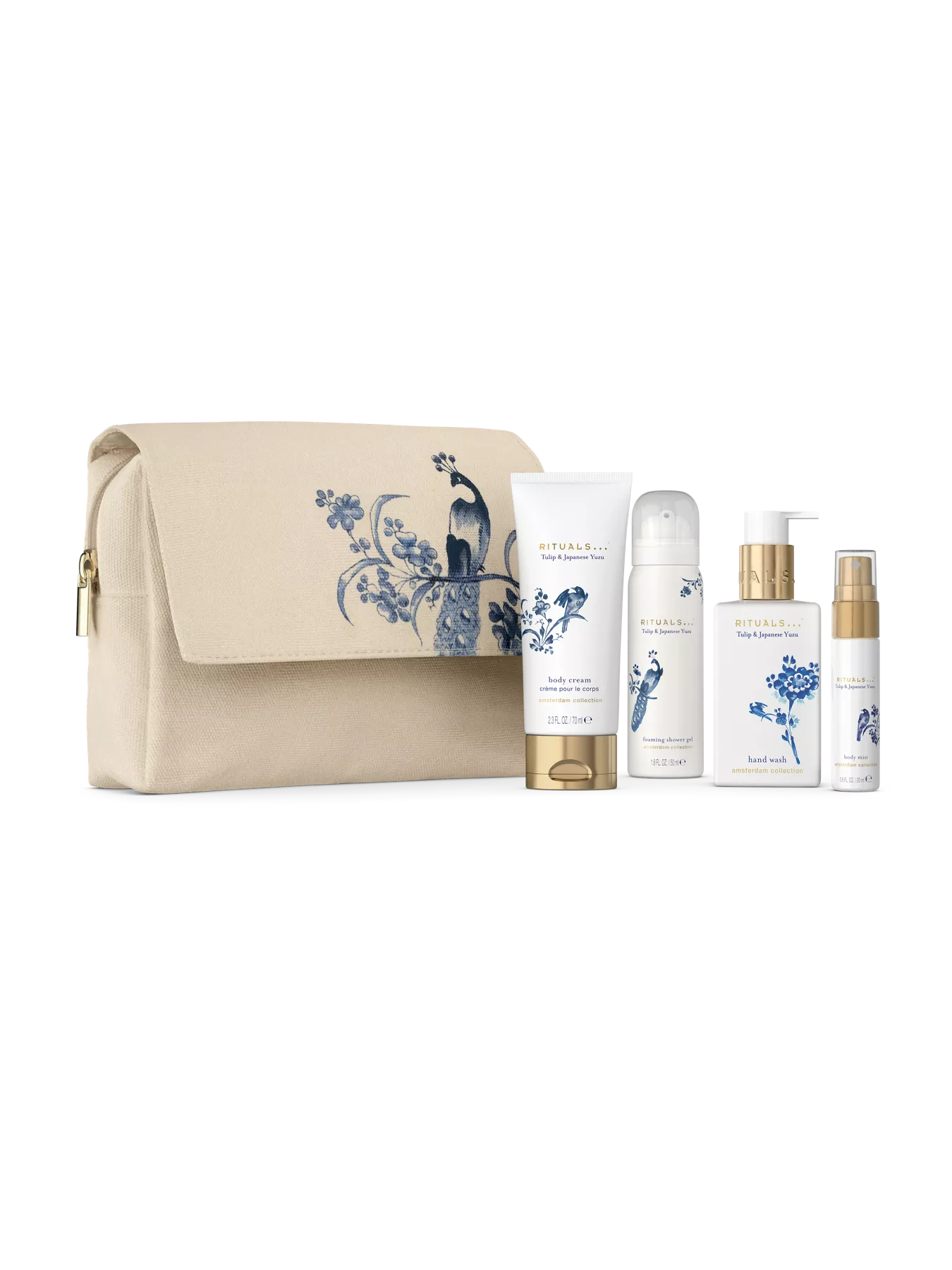 RITUALS AMSTERDAM COLECTION BODY MIST 20 ML+HAND WASH 110 ML+FOAMING SG 50 ML+BC 70 ML