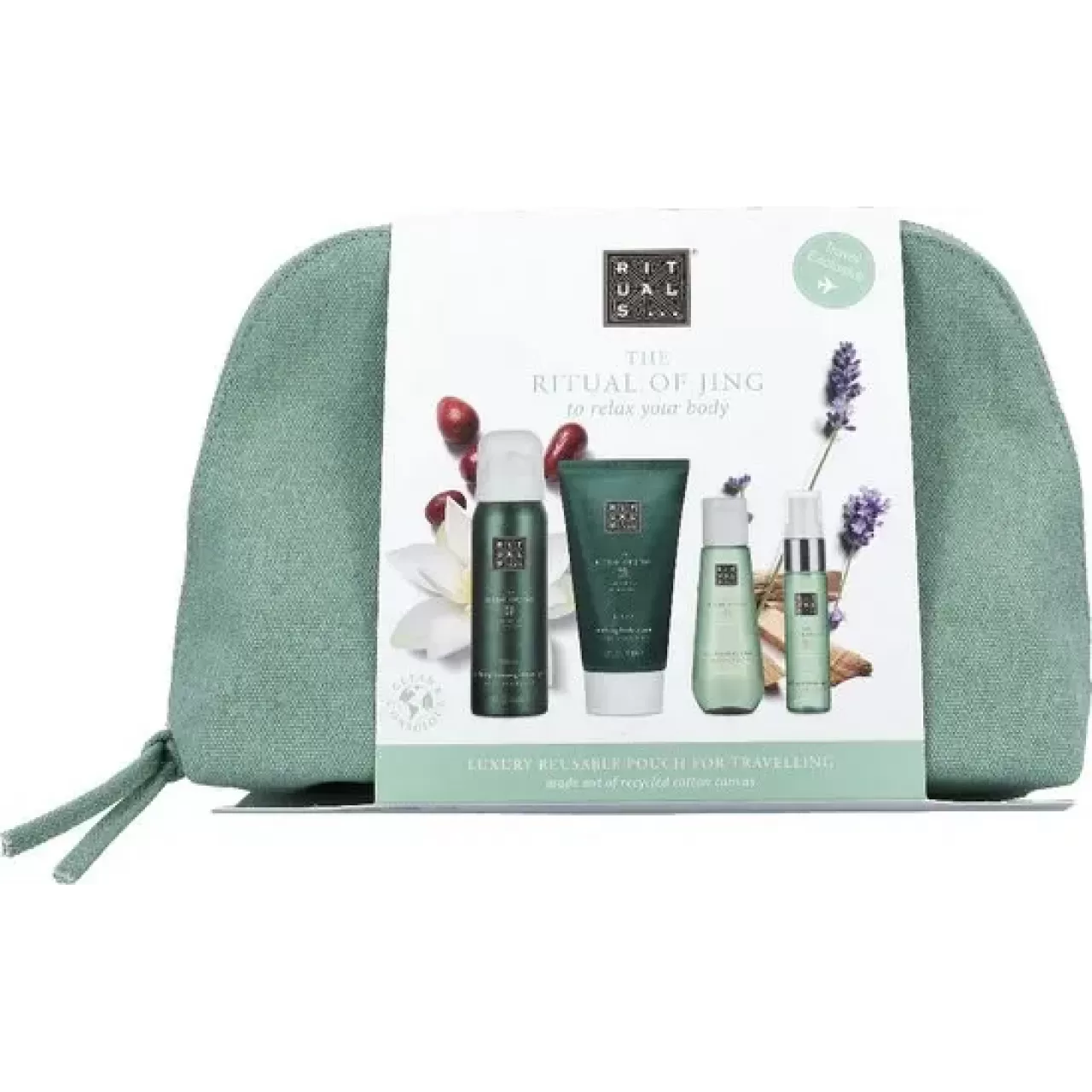 RITUALS JING SET BC 70 ML+DRY OIL 50 ML+PILLOW & BODY MIST 20 ML+FOAMIN SG 50 ML