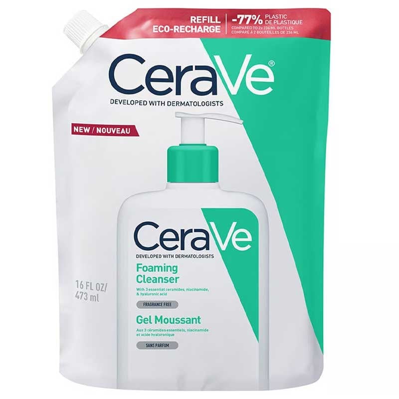 CeraVe PENUŠAVI GEL ZA ČIŠĆENJE. Za normalnu do masnu kožu, Dopuna 473 ml