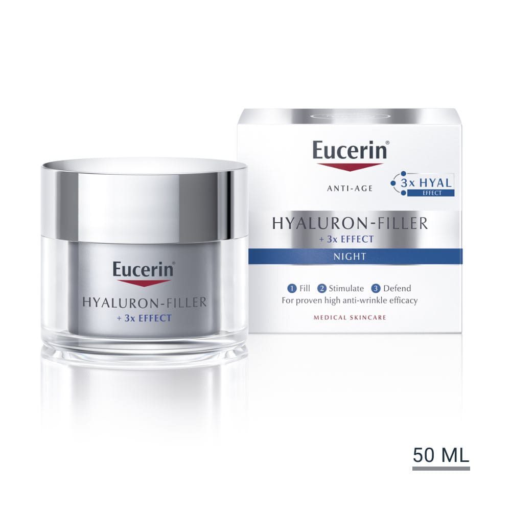 Eucerin Hyaluron-Filler noćna krema refill 50 ml