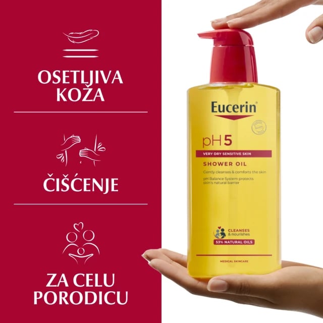 Eucerin pH5 ulje za tuširanje 400 ml