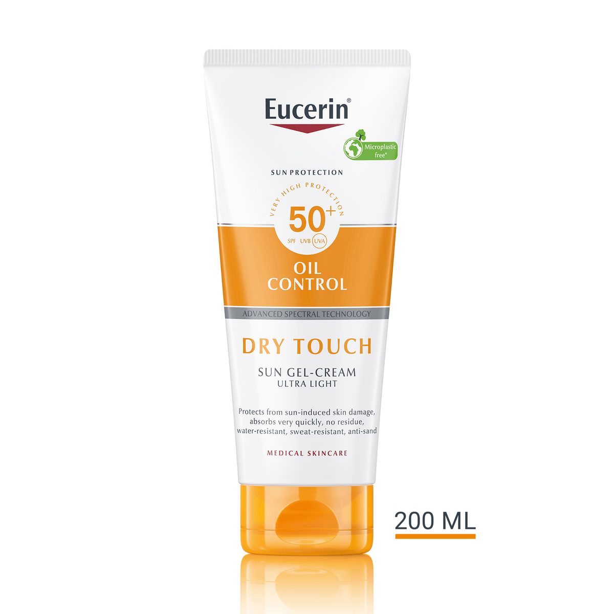 Eucerin Sun Dry Touch gel-krema SPF 50+ 200 ml
