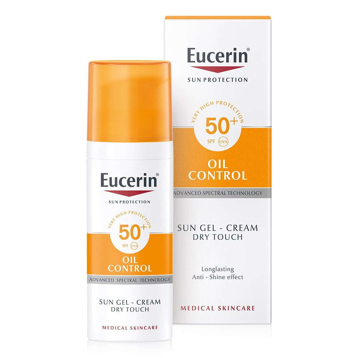 Eucerin Sun Oil Control gel-krema za lice SPF 50+ 50 ml