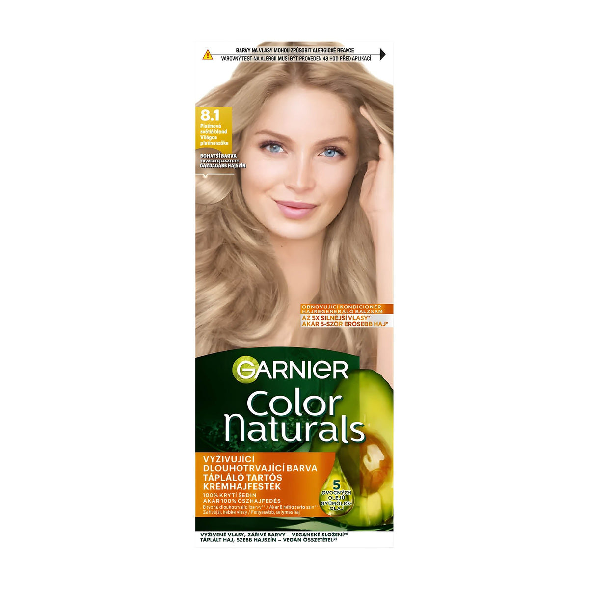 GARNIER COLOR NATURALS 8.1 boja za kosu