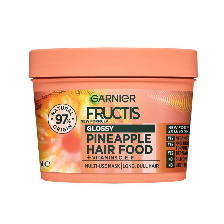 GARNIER FRUCTIS HAIR FOOD PINEAPPLE maska 390ml