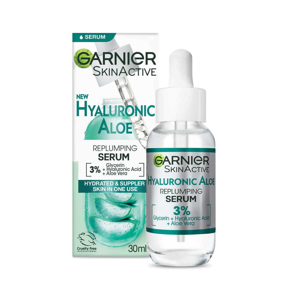 GARNIER Skin Naturals HYAL ALOE serum za lice 30ml