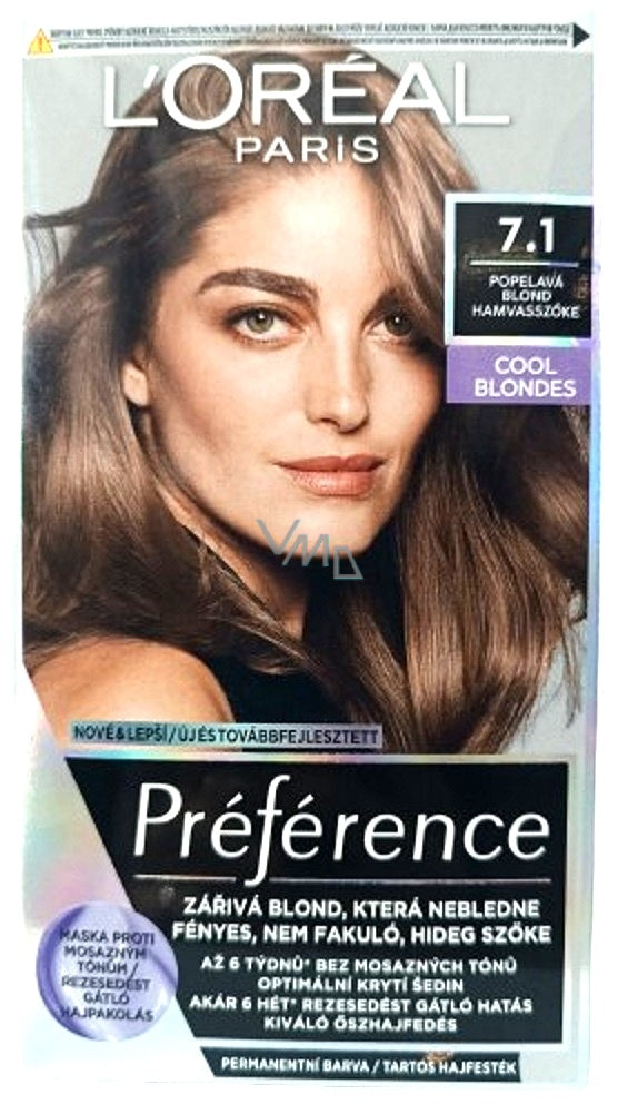 L'OREAL PREFERENCE COOL BLONDS 7.1 boja za kosu