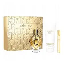 PACO RABANNE MILLION GOLD (W) (EDP 90 ML+BL 100 ML+EDP 10 ML)