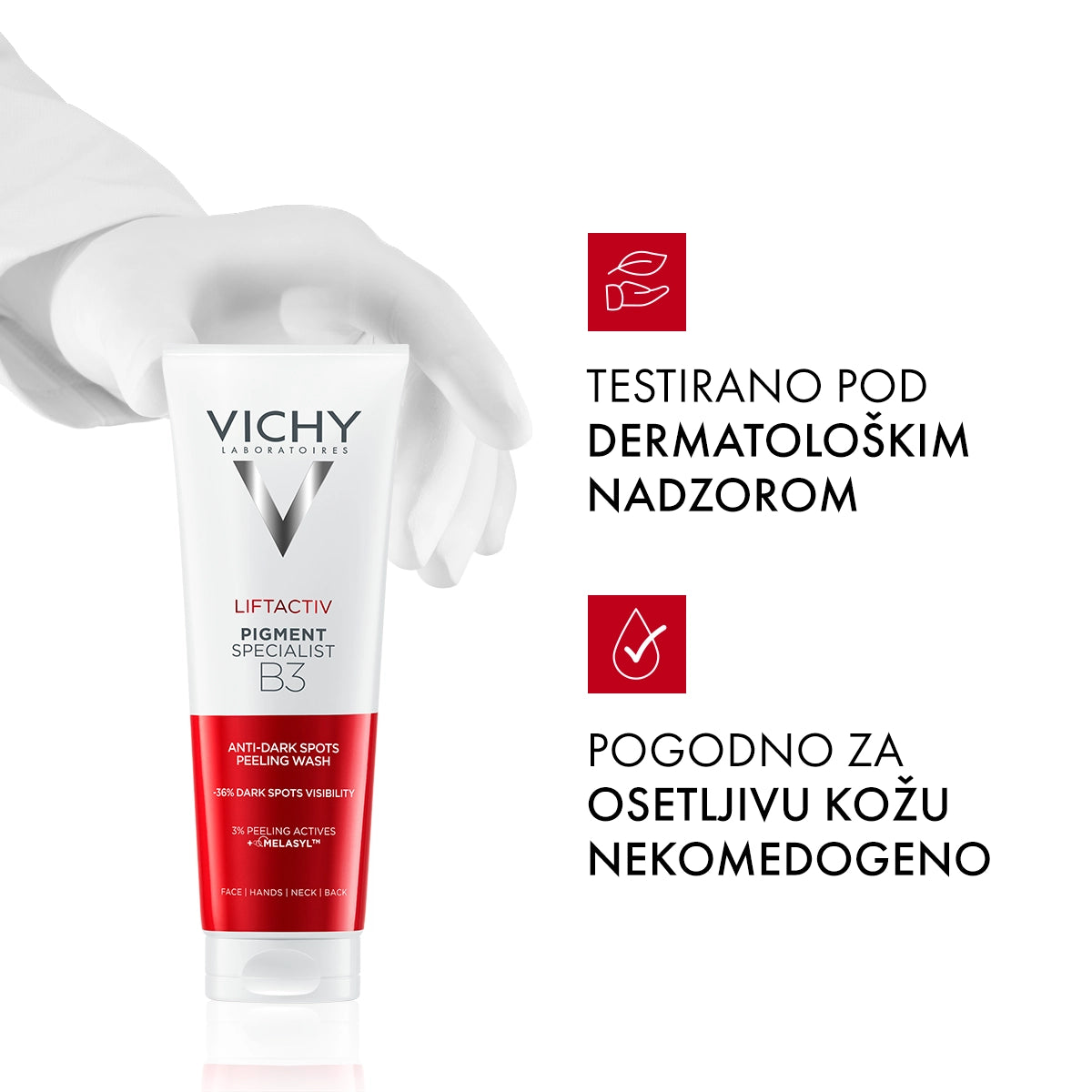 VICHY LIFTACTIV PIGMENT SPECIALIST B3 PILING GEL PROTIV TAMNIH FLEKA, 125 ml