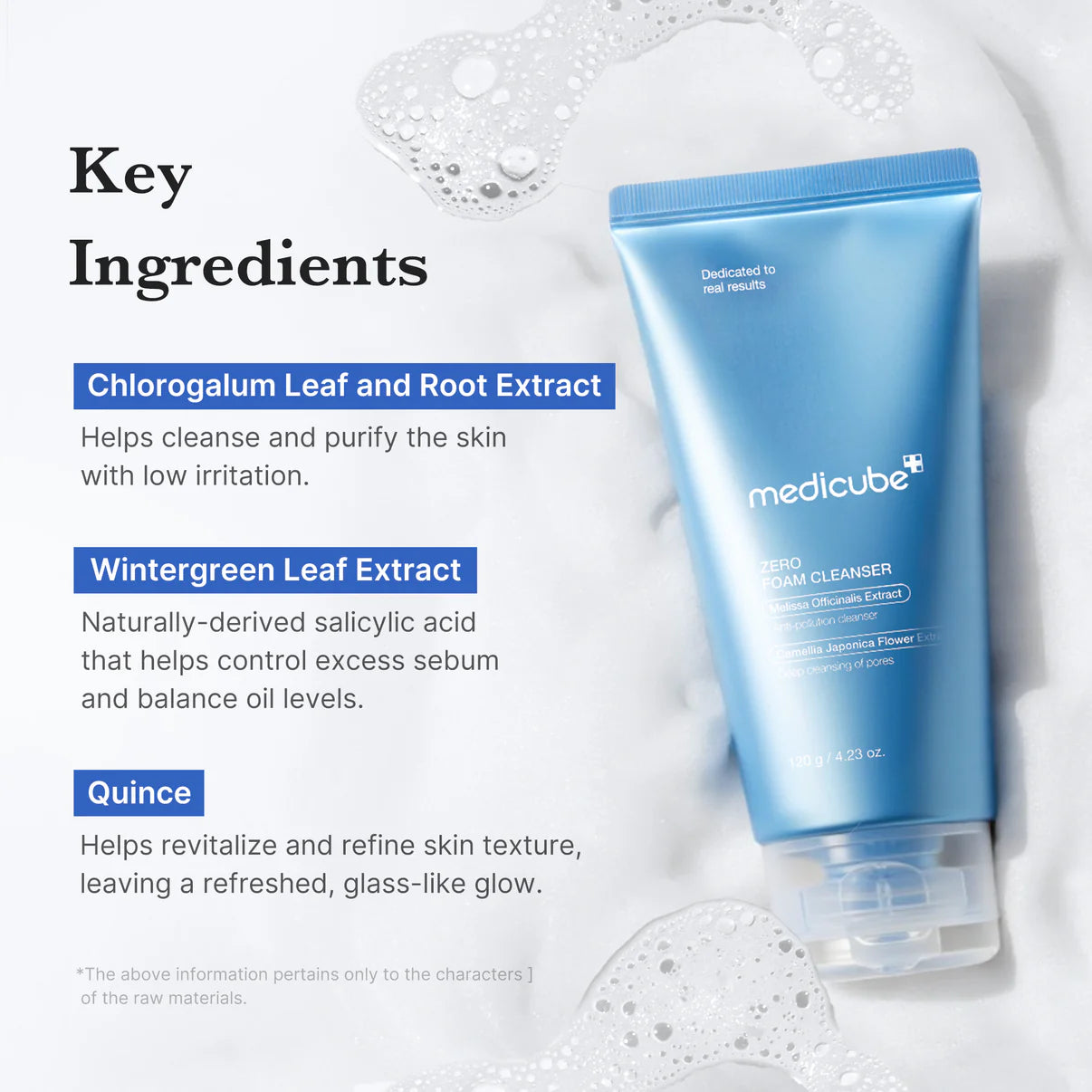 MEDICUBE ZERO FOAM CLEANSER 120ML