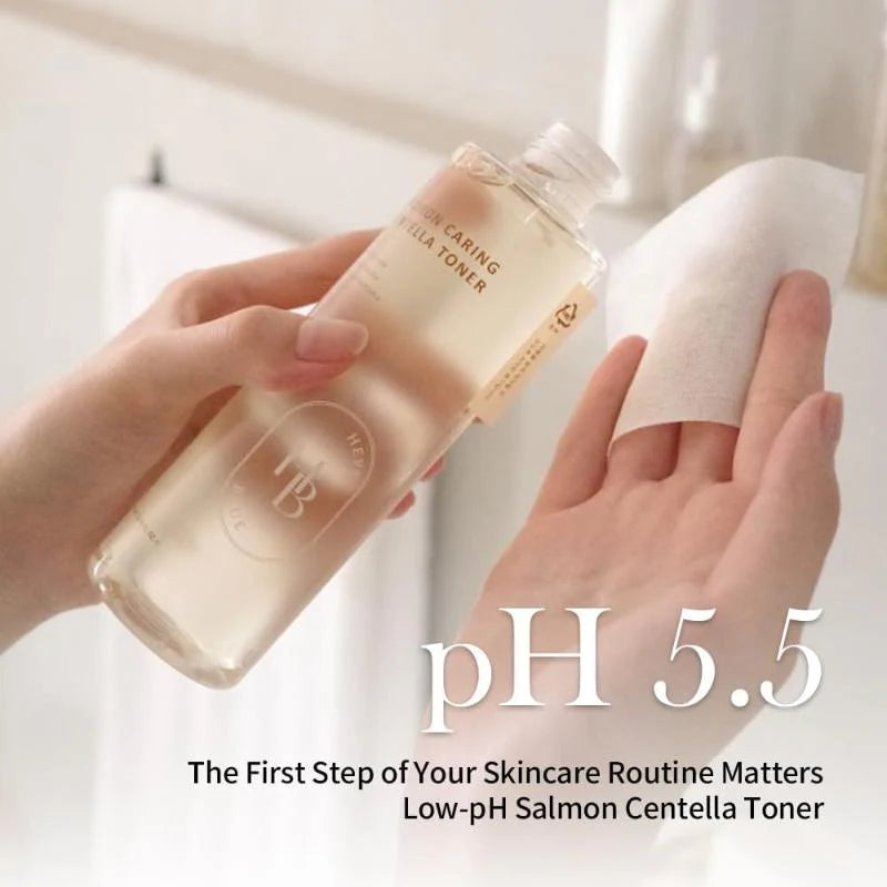 HEVEBLUE SALMON CARING CENTELLA TONER 200ML