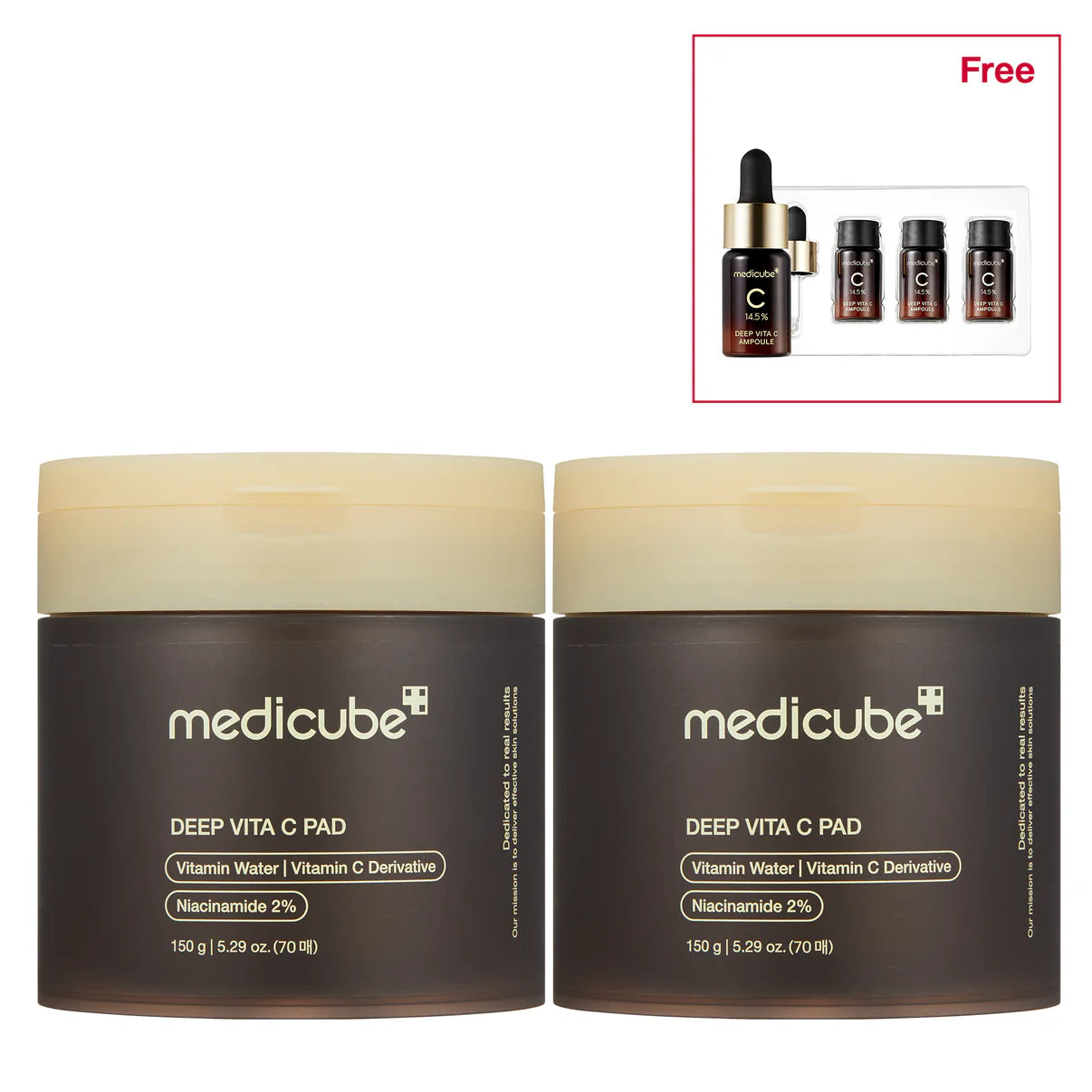 MEDICUBE DEEP VITA C PAD (70PCS)