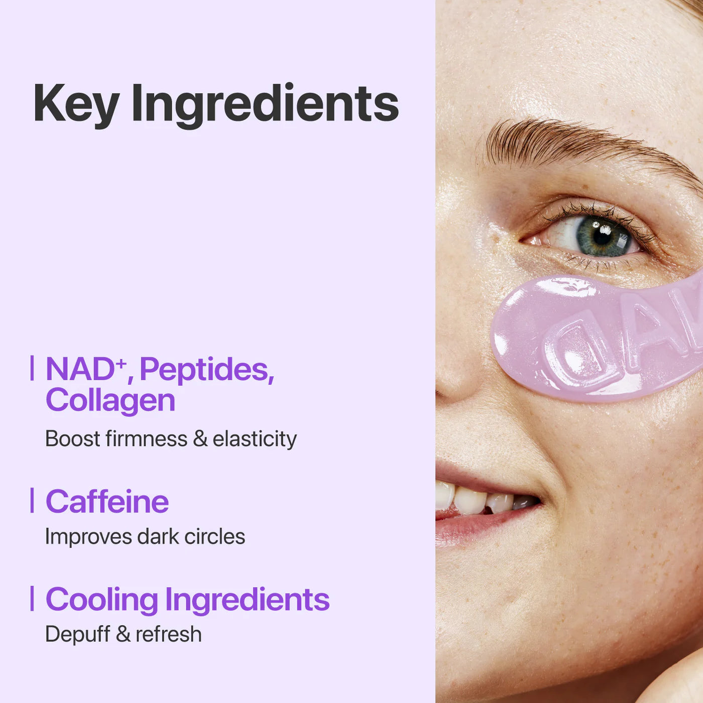 NUMBUZIN NO.9 NAD COLLAGEN UNDER EYE PATCHES 5/1