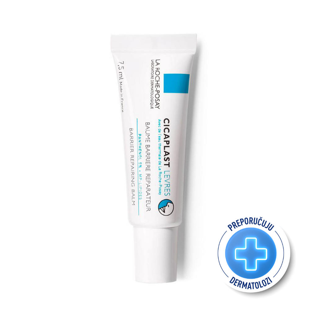 La Roche Posay CICAPLAST Balzam za usnice i područa oko usana sa suvom, ispucanom i nadraženom kožom, 7.5 ml