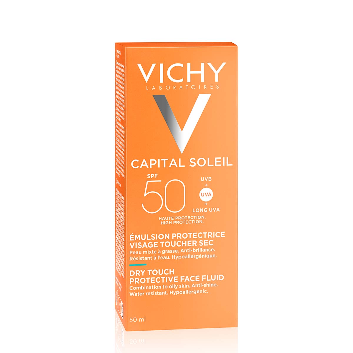VICHY CAPITAL SOLEIL DRY TOUCH Matirajući fluid SPF50, 50 ml