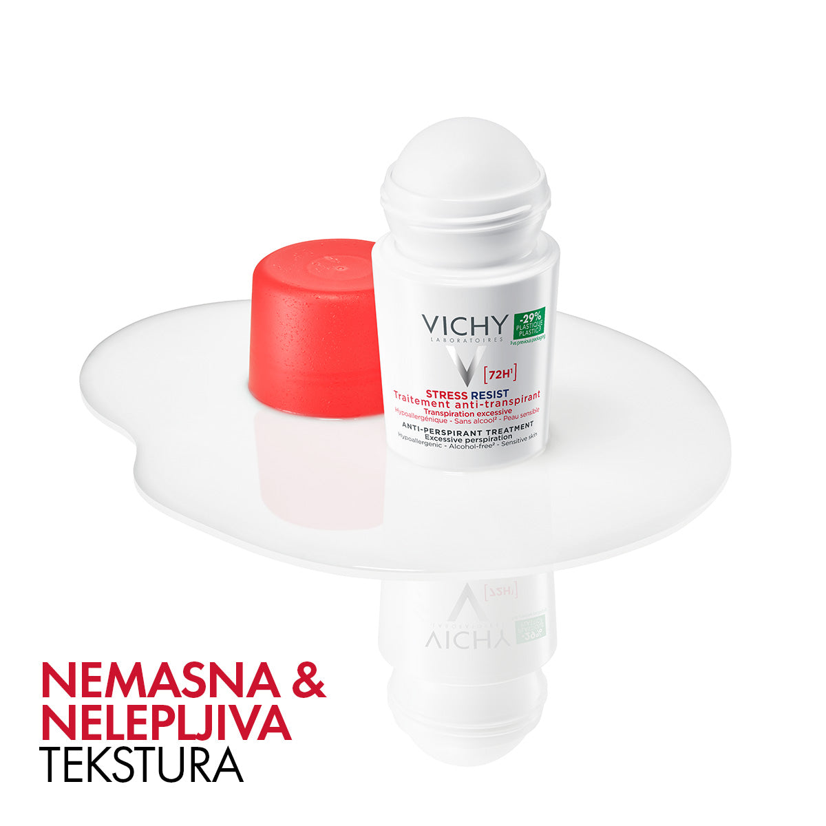 VICHY DÉODORANT Stress resist roll-on dezodorans za regulacju prekomernog znojenja 72h, 50 ml