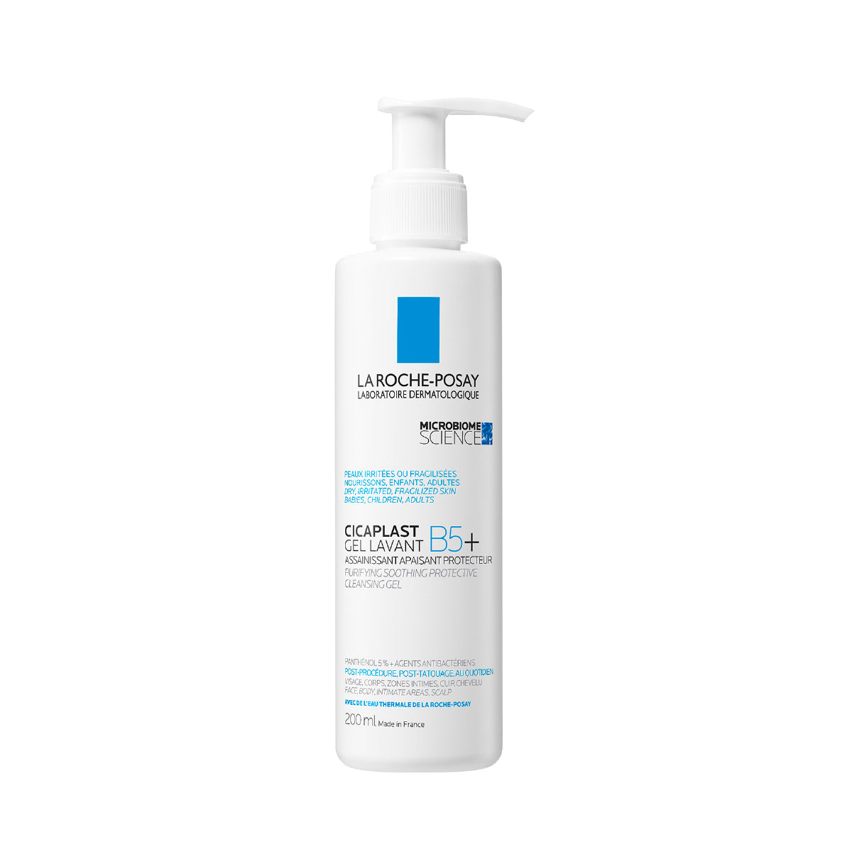 La Roche Posay CICAPLAST GEL LAVANT B5+. UMIRUJUĆI I ZAŠTITNI GEL ZA SVAKODNEVNO PRANJE, 200 ml