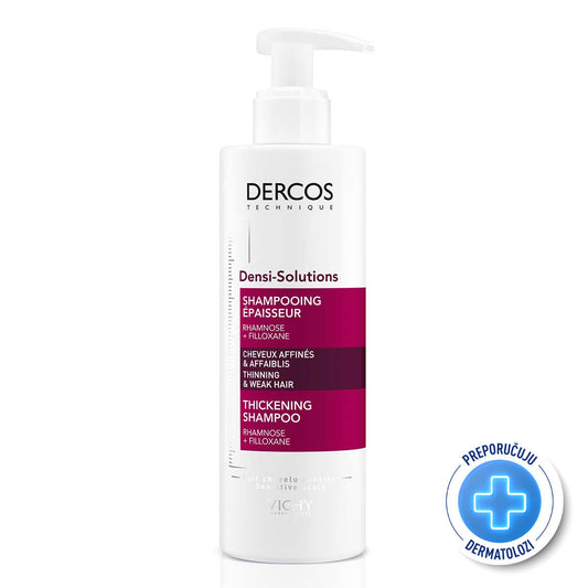 VICHY DERCOS DENSI-SOLUTIONS Šampon za tanku i slabu kosu, 250 ml