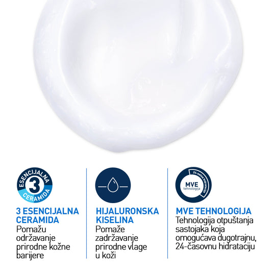 CeraVe Hidratantna emulzija za čišćenje lica za normalnu do suvu kožu, 976 ml