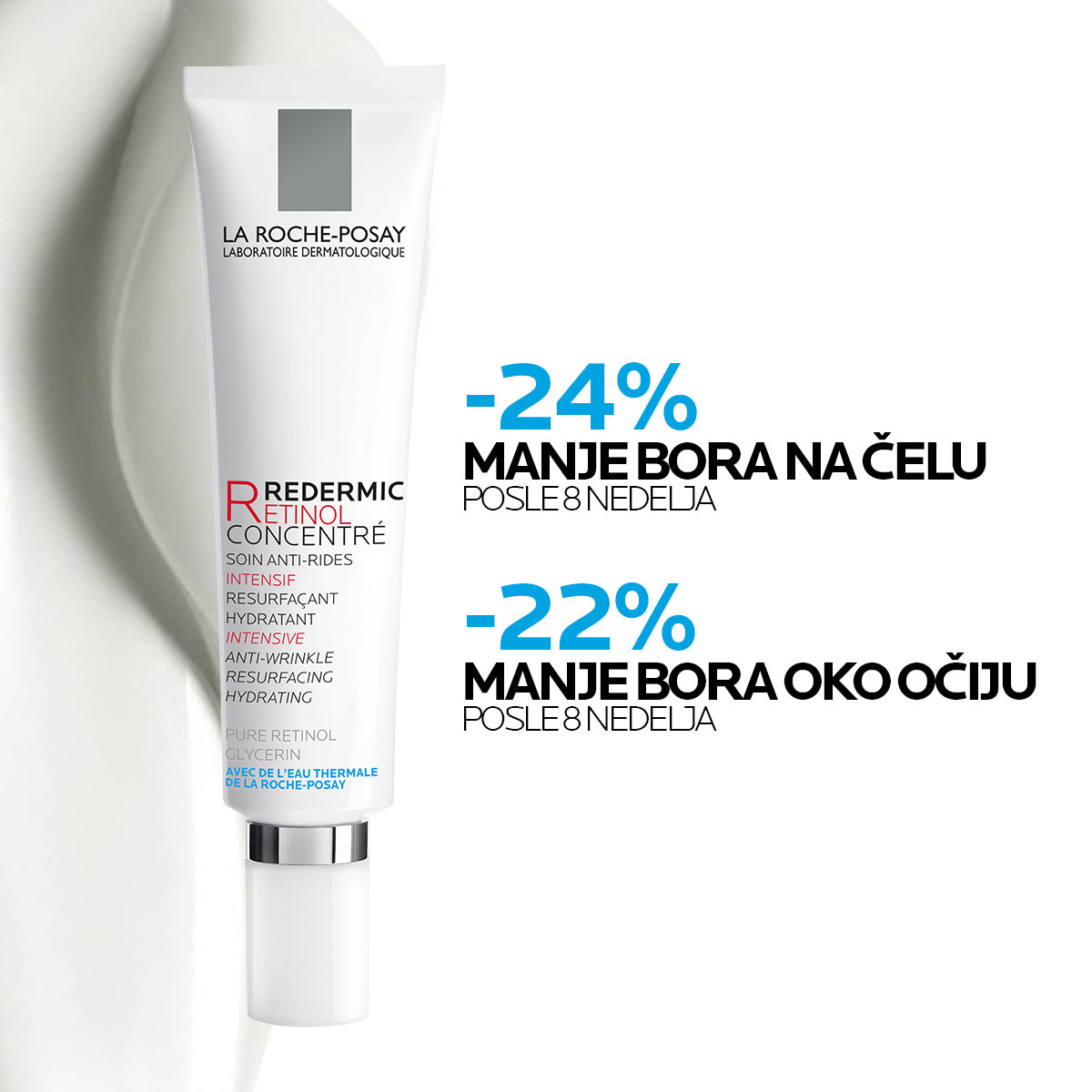 La Roche Posay REDERMIC RETINOL Intenzivni korektor protiv izraženih bora i staračkih pega, 30 ml