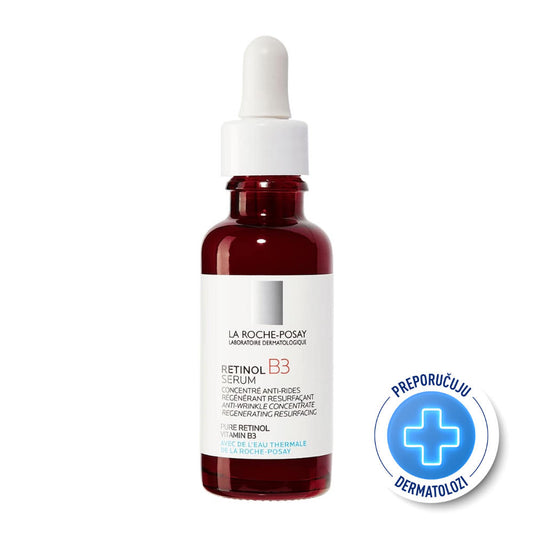 La Roche Posay RETINOL B3 SERUM Regenerišući obnavljajuću koncentrat protiv izraženih bora i neujednačenog tena, 30 ml