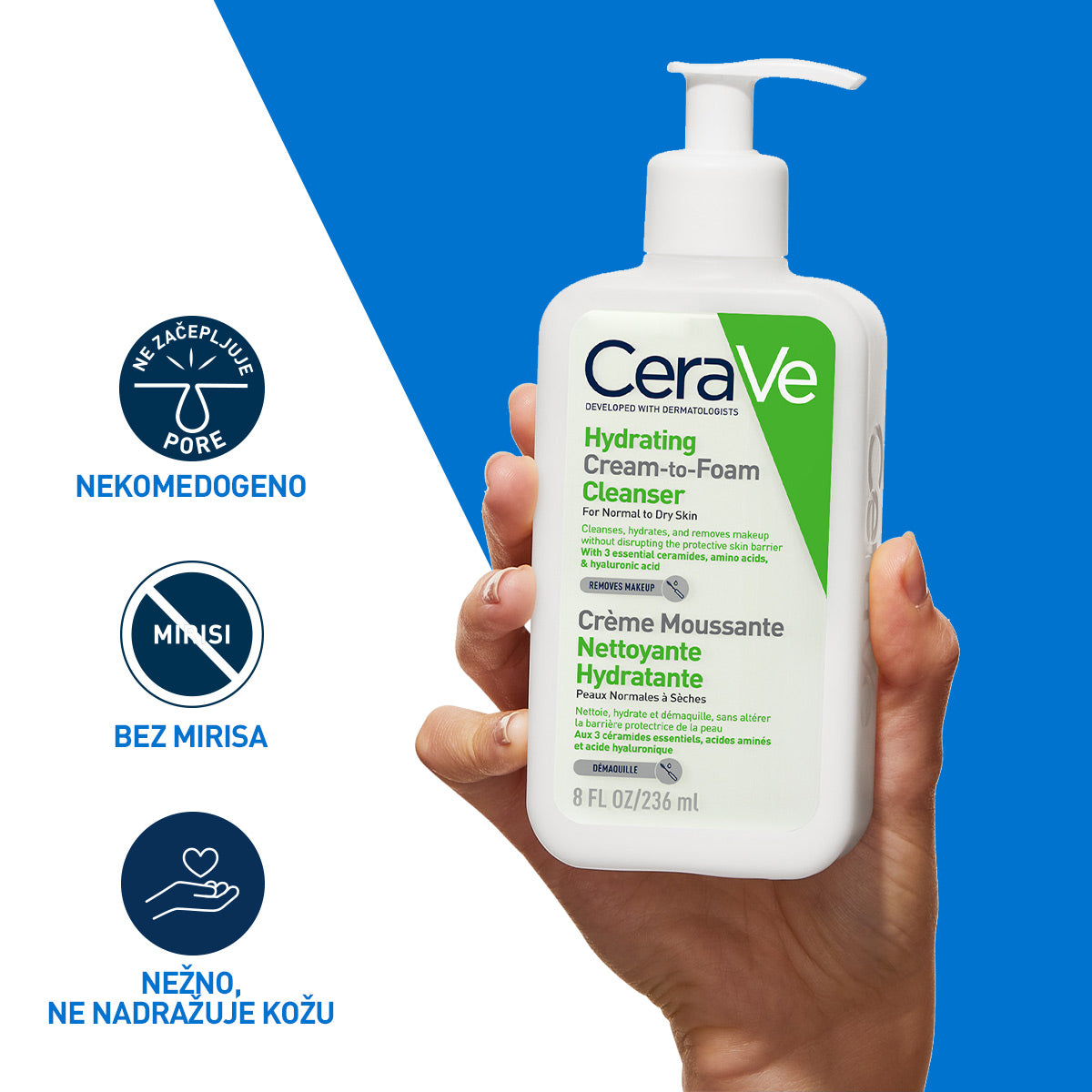 CERAVE PENA CISC L N/S 236ml3563