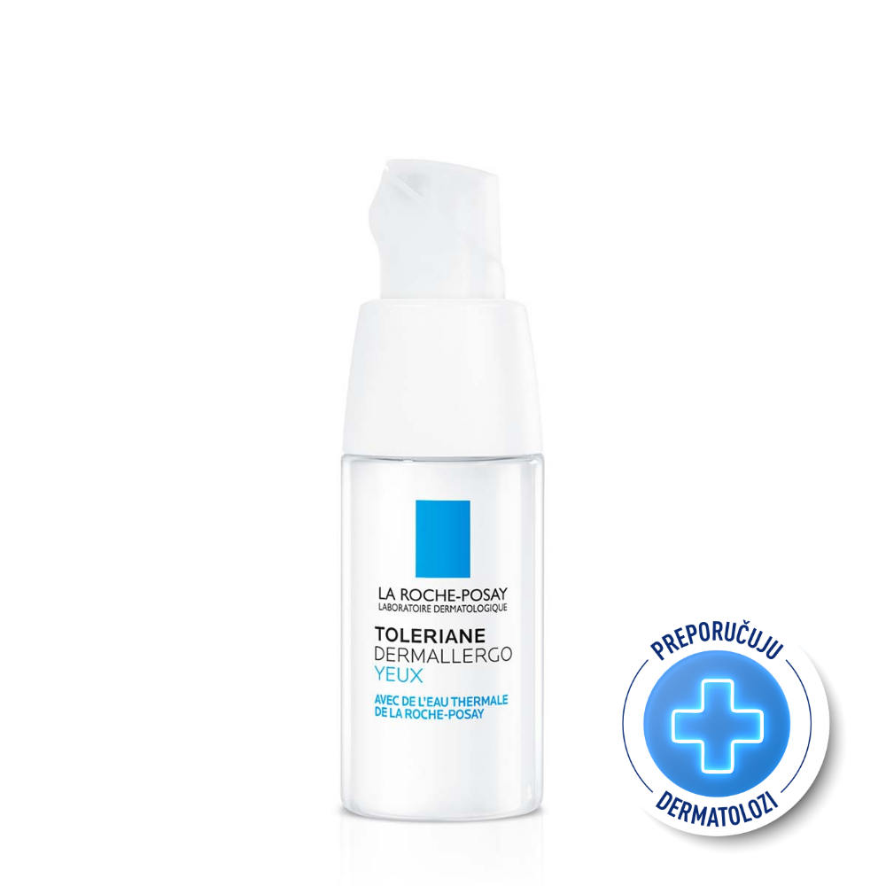 La Roche Posay TOLERIANE DERMALLERGO Hidratantna krema za svakodnevnu upotrebu na koži područja oko očiju sklonoj alergijama, 20 ml