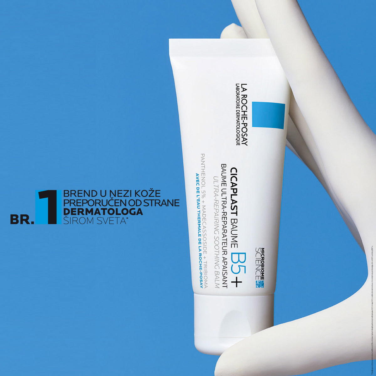 La Roche Posay CICAPLAST BAUME B5+ Obnavljajući balzam za umirivanje iritacija i osećaja vrućine na koži, 100 ml