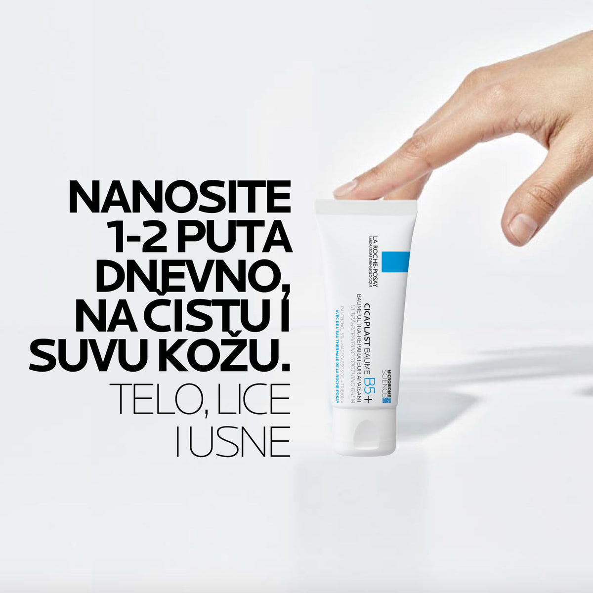 La Roche Posay CICAPLAST BAUME B5+ Obnavljajući balzam za umirivanje iritacija i osećaja vrućine na koži, 100 ml