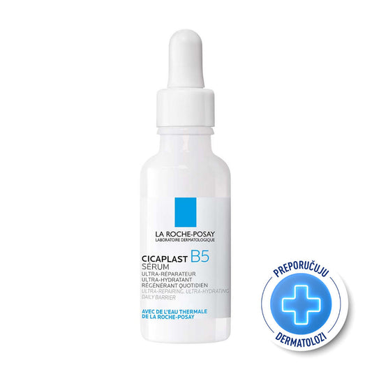La Roche Posay CICAPLAST B5 SERUM Ultra-obnavljajući i hidratantni serum za dehidriranu i nadraženu kožu bez sjaja, 30 ml