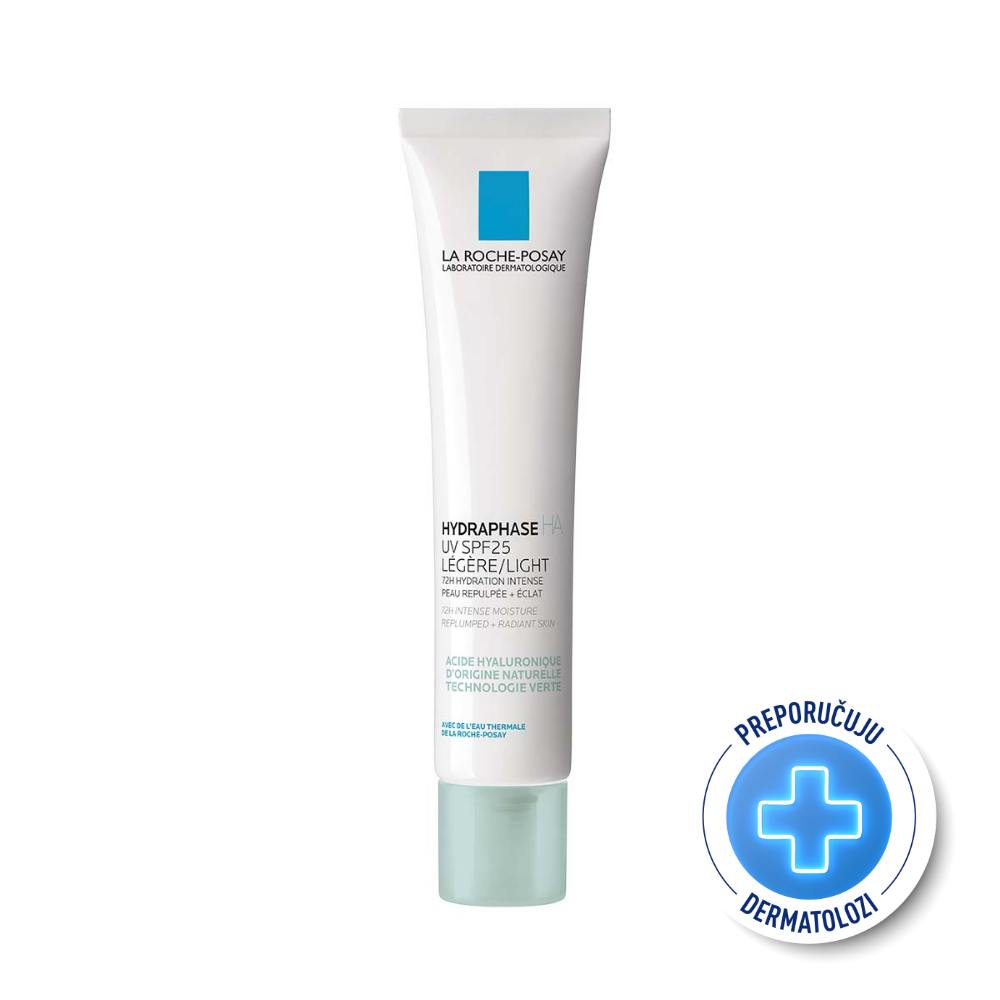 La Roche Posay HYDRAPHASE HA UV LIGHT SPF25 za dehidriranu kožu bez sjaja, 40 ml