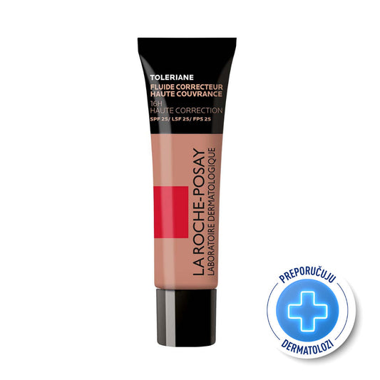 La Roche Posay TOLERIANE Tečni korektivni puder za sve tipove osetljive netolerantne kože SPF25, 11, 30 ml